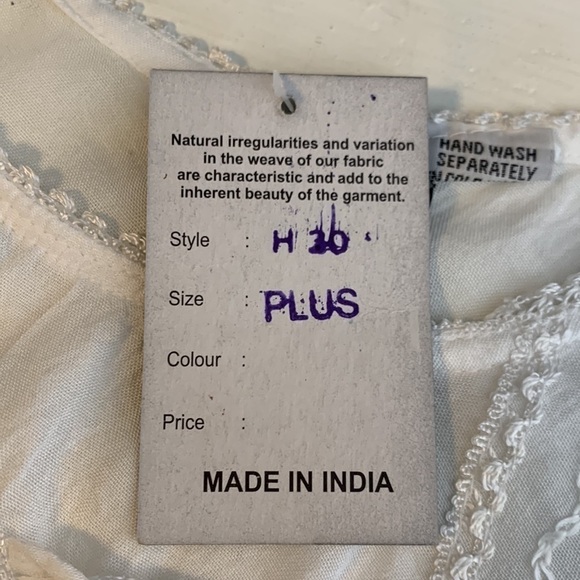 T16 SL fashion midi maxi white dress lightweight summer dress size xl - Picture 10 of 15